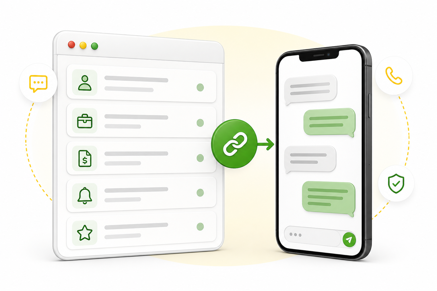 Website workflow connecting to a customer conversation